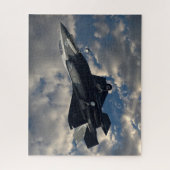 Fighter Jet Legpuzzel (Verticaal)