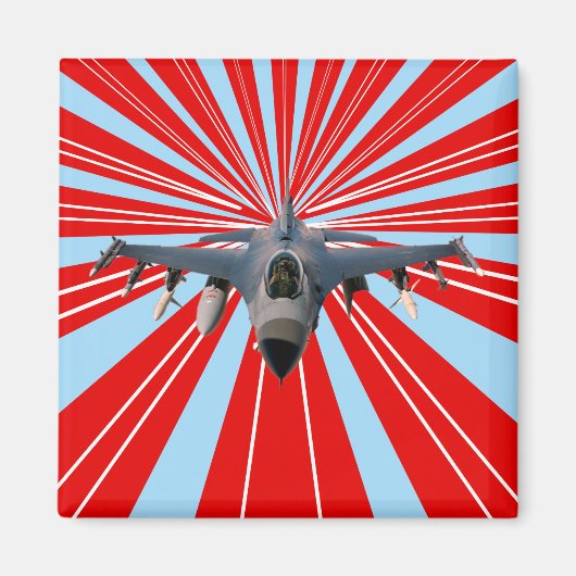 Fighter Jet Magneet (Voorkant)