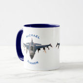 Fighter Jet Mok (Voorkant links)