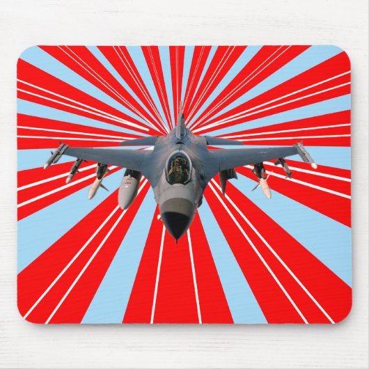 Fighter Jet Muismat (Voorkant)
