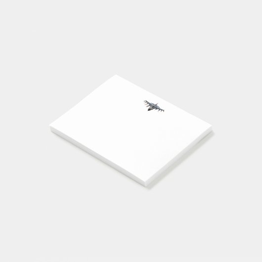 Fighter Jet Post-it® Notes (Schuin)