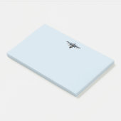 Fighter Jet Post-it® Notes (Schuin)
