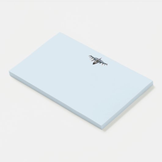 Fighter Jet Post-it® Notes (Schuin)