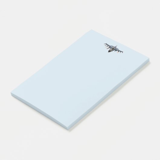 Fighter Jet Post-it® Notes (Schuin)