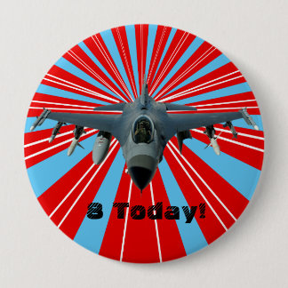 Fighter Jet Ronde Button 4,0 Cm