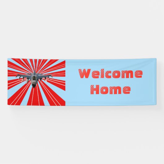 Fighter Jet Spandoek (Horizontaal)