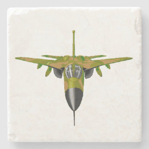 FIGHTER JET STENEN ONDERZETTER