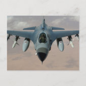 Fighter Jet Vliegtuig Briefkaart (Voorkant)
