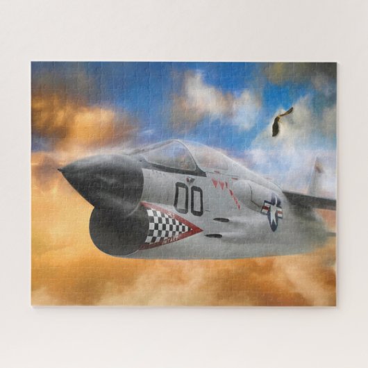 FIGHTER JET WILD SKY FRONTIER LEGPUZZEL (Horizontaal)