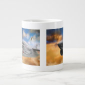 FIGHTER JET WILD SKY FRONTIERS GROTE KOFFIEKOP (Voorkant)