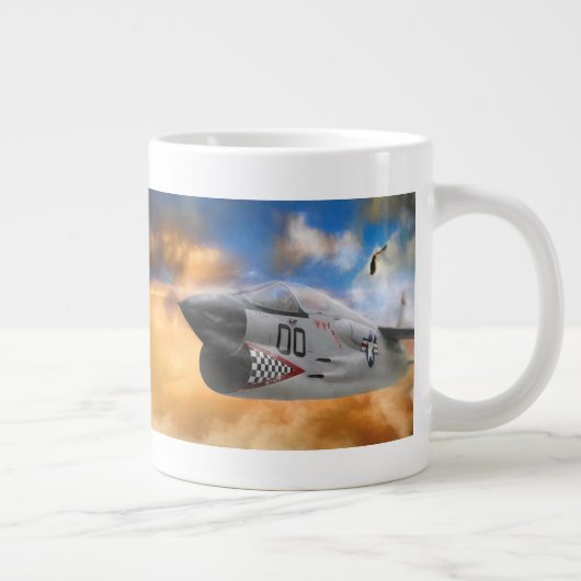 FIGHTER JET WILD SKY FRONTIERS GROTE KOFFIEKOP (Rechts)
