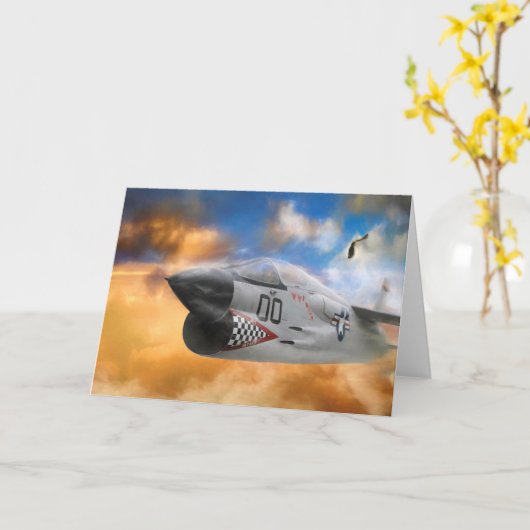 FIGHTER JET WILD SKY FRONTIERS KAART (Gele Bloem)