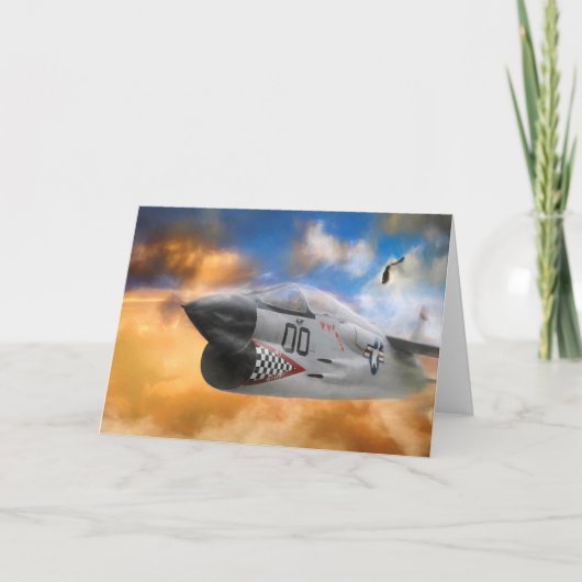 FIGHTER JET WILD SKY FRONTIERS KAART (Voorkant)