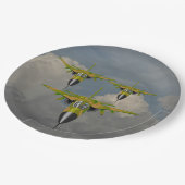 FIGHTER JETS PAPIEREN BORDJE (Gekanteld)