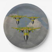 FIGHTER JETS PAPIEREN BORDJE (Voorkant)