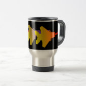 Fighter Jets Squadron Travel Mug Reisbeker (Voorkant rechts)