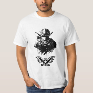 Fighter Logo T-shirt voor mannen Gym & Kracht St