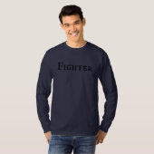 "Fighter"-Mannen T-Shirt (Voorkant volledig)