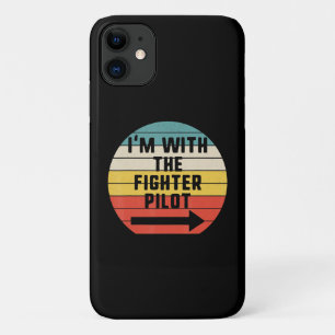Fighter Pilot Halloween Matching Couple Gift Case-Mate iPhone Case