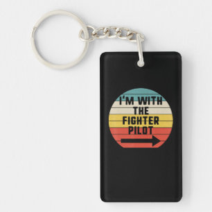 Fighter Pilot Halloween Matching Couple Gift Sleutelhanger