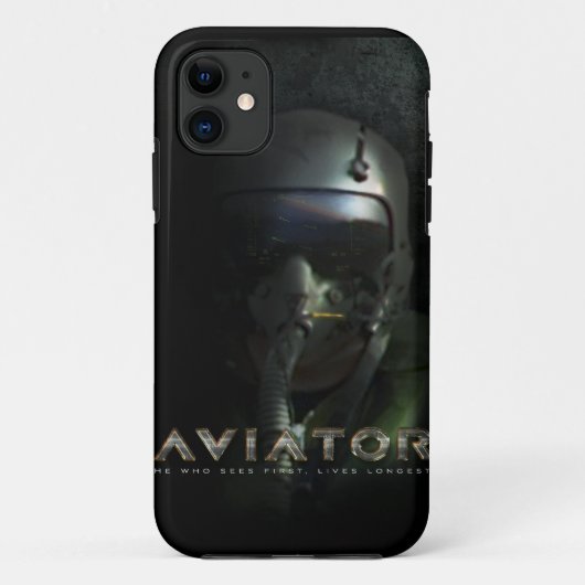 Fighter Pilot Hud Helmet Case-Mate iPhone Case (Achterkant)