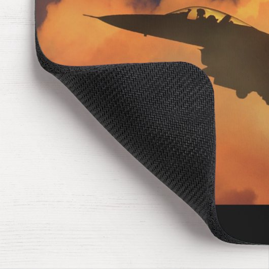 Fighter plane muismat (Hoek)