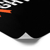 Fighter RSD CRPS complex regionaal pijnsyndroom AW Poster (Hoek)