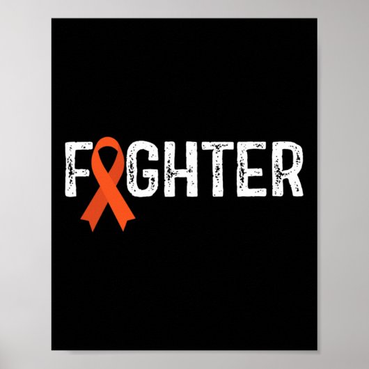Fighter RSD CRPS complex regionaal pijnsyndroom AW Poster (Voorkant)
