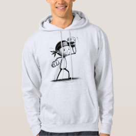 Fighter Stickman Hoodie