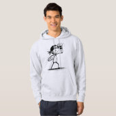 Fighter Stickman Hoodie (Voorkant volledig)
