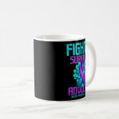 Fighter Survivor Advocate Premium Koffiemok (Voorkant rechts)