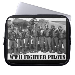 FIGHTERPILOTEN VAN DE WERELDWIJDE OORLOG II LAPTOP SLEEVE