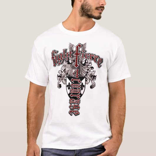 FightFierce 4 Courage T-shirt (Voorkant)