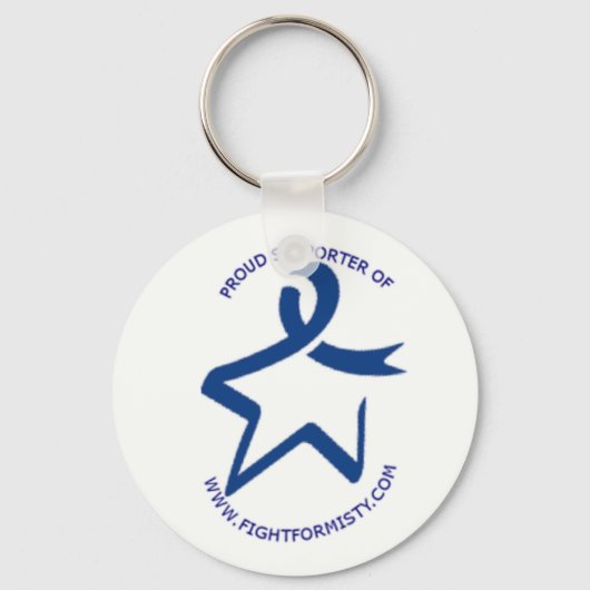 FightForMisty.com Sleutelhanger (Voorkant)