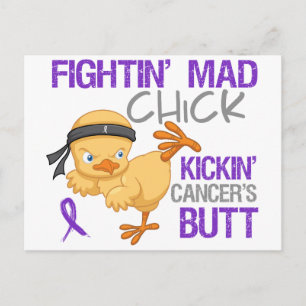 Fightin Chick GIST Cancer Briefkaart
