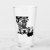 Fightin Tiger Pint Glas (Voorkant)