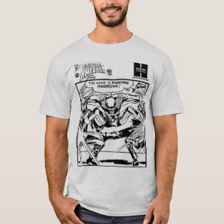 Fighting American Action Panel T-Shirt