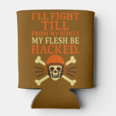 Fighting Bones  Blikjeskoeler (Achterkant)