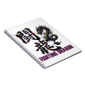 Fighting Dragn -闘龍- The form of a fighting dragon Notitieboek (Rechterzijde)