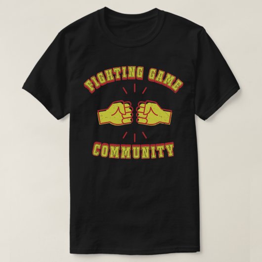 Fighting Game Community T-shirt (Design voorkant)