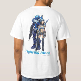 Fighting Mech (blauwe eenheid) T-shirt