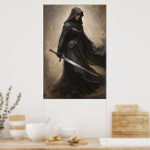 Fighting Nun Poster (Keuken)