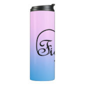 Figlia Daughter Italiaanse hartpastels Thermosbeker (Gedraaid links)