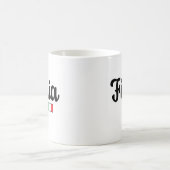 Figlia Italian Flag Mug - Gift for Daughter Koffiemok (Center)