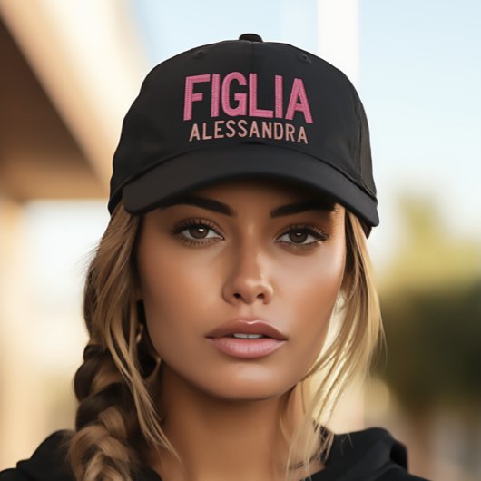 Figlia Pet gepersonaliseerd Italiaans dochtercadea