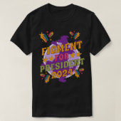 Figment voor 2024 wereldshowcase Themapark Distres T-shirt (Design voorkant)