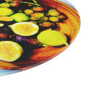 "Figs and Grapes Fruits" bevestigen foto. Bestel n Snijplank (Hoek)