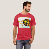 "Figs and Grapes Fruits" bevestigen foto. Bestel n T-shirt (Voorkant volledig)