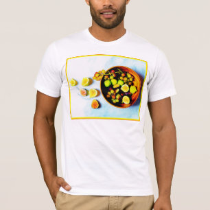 "Figs and Grapes Fruits" bevestigen foto. Bestel n T-shirt