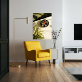 figs in fruit bowl - minimalist wall art poster